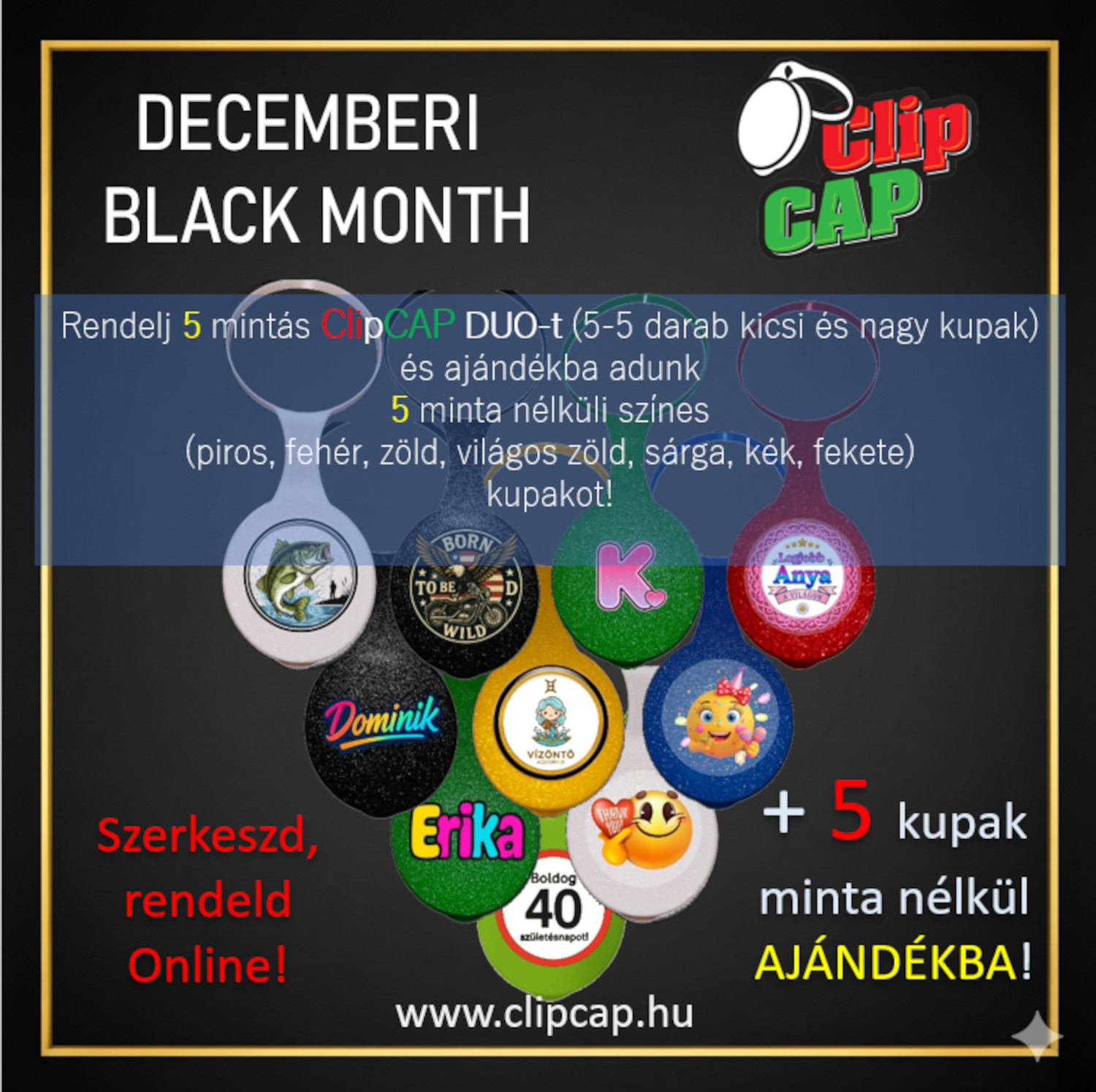 ClipCAP Üdvözlő Kép