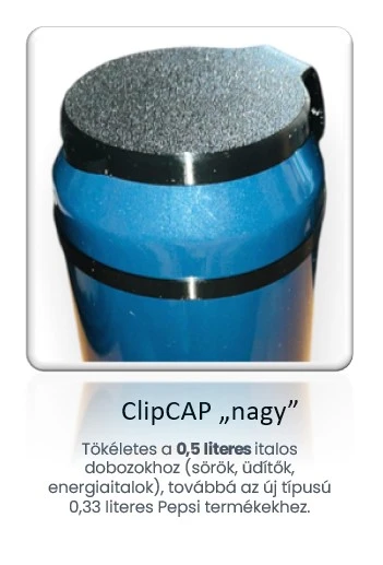 Nagy ClipCAP kupak